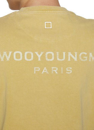  - WOOYOUNGMI - Embroidered Logo Cotton T-Shirt