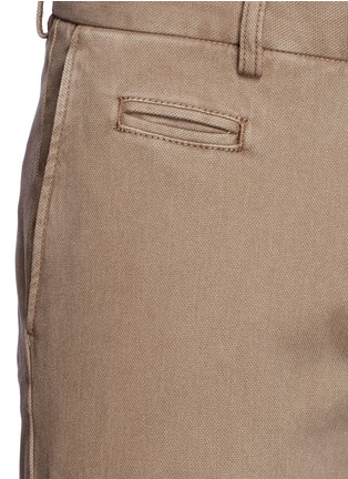 Detail View - Click To Enlarge - ALTEA - Slim fit cotton blend pants