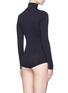 Back View - Click To Enlarge - THEORY - Tace' turtleneck long sleeve jersey bodysuit