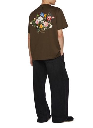 Figure View - Click To Enlarge - WOOYOUNGMI - Garden Of Flowers Print Cotton T-Shirt