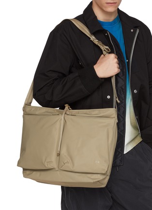 Figure View - Click To Enlarge - F/CE. - Recycle Twill Courier Shoulder Bag