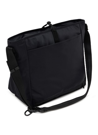Detail View - Click To Enlarge - FCE BAGS - Recycle Twill Courier Shoulder Bag