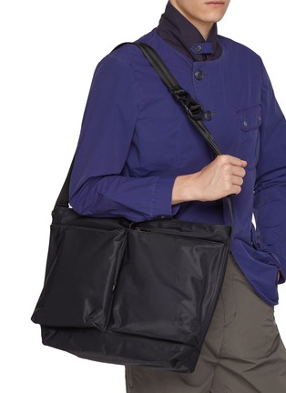Figure View - Click To Enlarge - F/CE. - Recycle Twill Courier Shoulder Bag