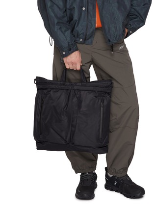 Figure View - Click To Enlarge - F/CE. - Recycle Twill 3Way Helmet Shoulder Bag