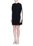 Front View - Click To Enlarge - THEORY - 'Jonora' zip front wool knit cape