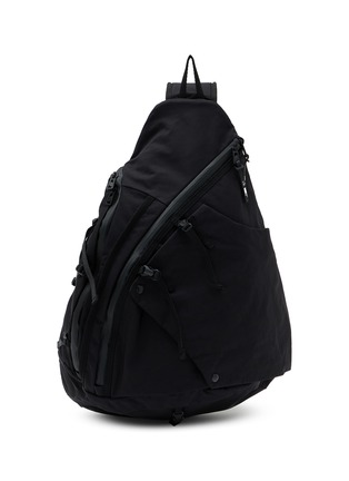 Main View - Click To Enlarge - FCE BAGS - Textured Twill 3 Points Slinger Bag