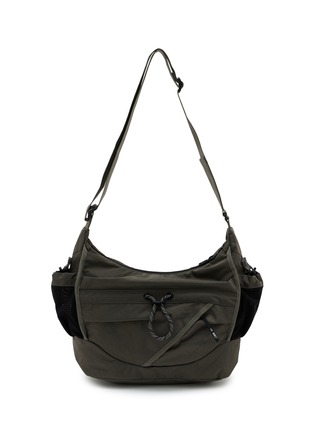 Main View - Click To Enlarge - FCE BAGS - Textured Twill 2Way Shoulder Bag