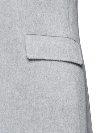 Detail View - Click To Enlarge - THEORY - 'Livwilth' wrap front wool-cashmere coat