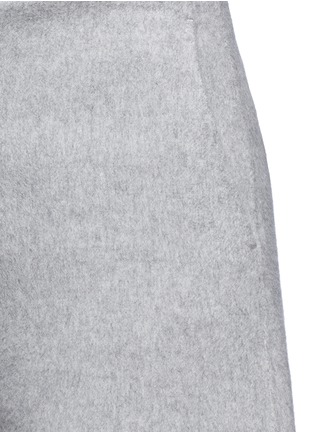 Detail View - Click To Enlarge - THEORY - 'Henriet' double faced wool-cashmere culottes