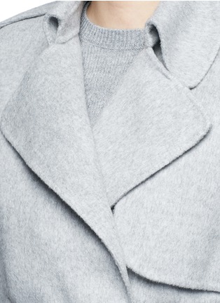Detail View - Click To Enlarge - THEORY - 'Oaklane' belted wool-cashmere coat