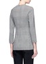 Back View - Click To Enlarge - THEORY - 'Lauret' glen plaid virgin wool top