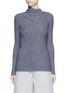 Main View - Click To Enlarge - THEORY - 'Leendelly B' button turtleneck knit top