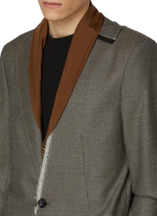  - KOLOR - Layered Shawl Lapel Wool Blend Blazer