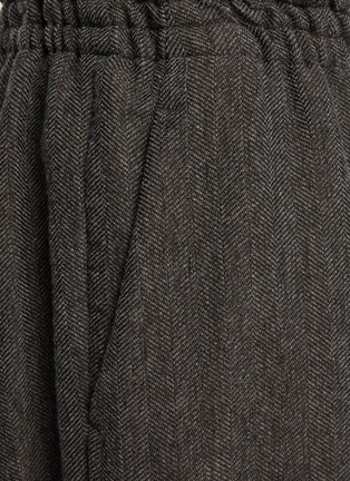  - KOLOR - Straight Leg Drawstring Wool Blend Pants