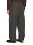 Back View - Click To Enlarge - KOLOR - Straight Leg Drawstring Wool Blend Pants