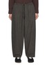 Main View - Click To Enlarge - KOLOR - Straight Leg Drawstring Wool Blend Pants