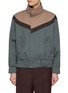 Main View - Click To Enlarge - KOLOR - High Neck Quilted Panel Wool Jacket