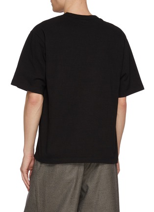 Back View - Click To Enlarge - KOLOR - The Flying Saucer Cotton T-Shirt