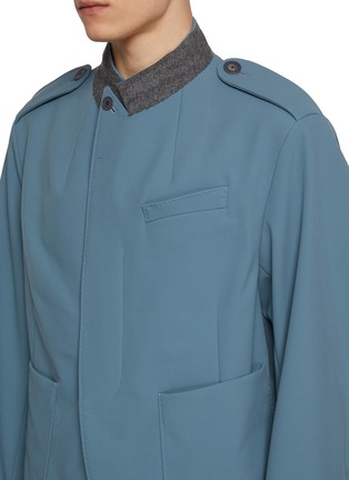  - KOLOR - Concelaed Placket Stand Collar Blazer