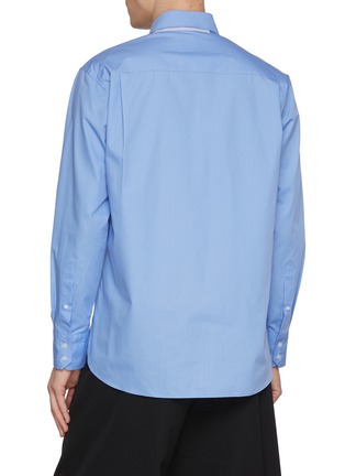 Back View - Click To Enlarge - KOLOR - Breakaway Layered Collar Shirt