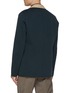 Back View - Click To Enlarge - KOLOR - Single Breasted Contrast Collar Wool Blazer