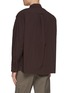 Back View - Click To Enlarge - KOLOR - Ribbon Embellished Pocket Shirt