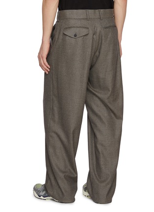 Back View - Click To Enlarge - KOLOR - Pleated Front Pants
