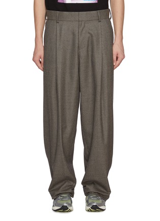 Main View - Click To Enlarge - KOLOR - Pleated Front Pants