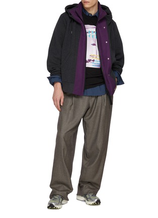 Figure View - Click To Enlarge - KOLOR - Pleated Front Pants