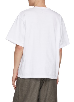 Back View - Click To Enlarge - KOLOR - Traced Gangster Cotton T-shirt
