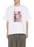 Main View - Click To Enlarge - KOLOR - Traced Gangster Cotton T-shirt