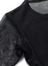 Detail View - Click To Enlarge - ALALA - 'Open Up' panelled mesh long sleeve T-shirt