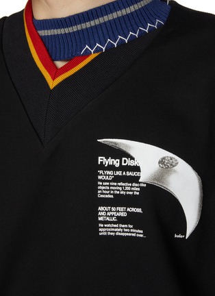 - KOLOR - Double Collar Cotton Sweatshirt