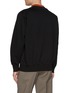 Back View - Click To Enlarge - KOLOR - Double Collar Cotton Sweatshirt