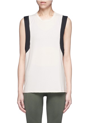 Main View - Click To Enlarge - ALALA - 'Cutaway' dropped armhole jersey tank top