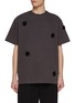 Main View - Click To Enlarge - SONG FOR THE MUTE - Soft Roots Daisy Appliqué Cotton Jersey T-Shirt