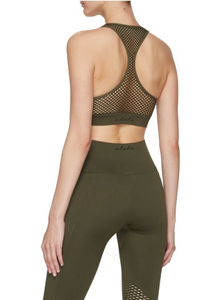 Back View - Click To Enlarge - ALALA - Essential' seamless racerback sports bra