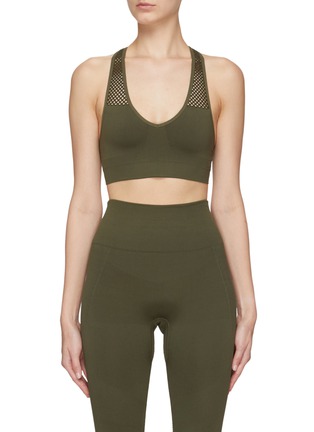 Main View - Click To Enlarge - ALALA - Essential' seamless racerback sports bra