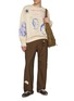 Figure View - Click To Enlarge - SONG FOR THE MUTE - Sketchbook Graphic Heavy Terry Cotton Sweater