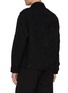 Back View - Click To Enlarge - SONG FOR THE MUTE - Antique Straw Embroidered Worker Jacket