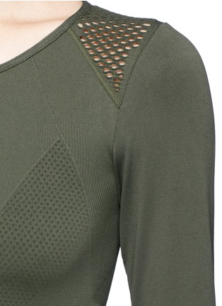 Detail View - Click To Enlarge - ALALA - Seamless long sleeve T-shirt