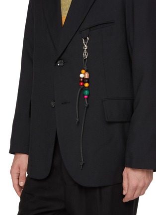  - SONG FOR THE MUTE - Beaded Rope Gabardine Blazer