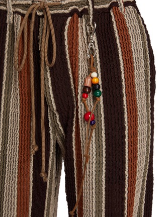  - SONG FOR THE MUTE - Nomad Crochet Striped Lounge Pant