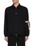 Main View - Click To Enlarge - SONG FOR THE MUTE - Bandana Cotton Gabrdine Coach Jacket