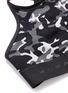 Detail View - Click To Enlarge - 72993 - 'Knockout' camouflage jacquard sports bralette