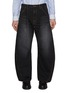 Main View - Click To Enlarge - KHOKI - Barrel Leg Denim Pants