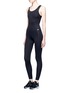 Back View - Click To Enlarge - 72993 - 'Jet' open back performance jumpsuit