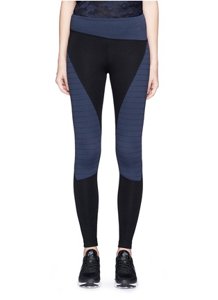 Main View - Click To Enlarge - 72993 - 'Pretender' panelled performance leggings