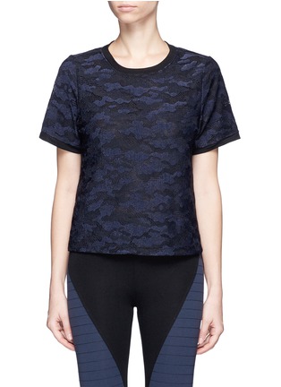 Main View - Click To Enlarge - 72993 - 'Ringer' camouflage knit T-shirt