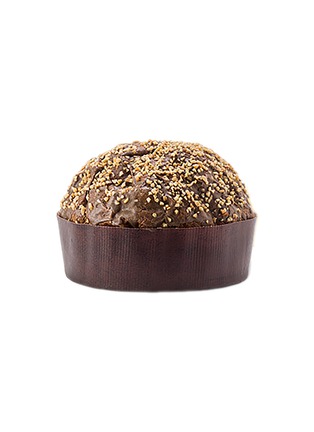 Main View - Click To Enlarge Main View - Click To Enlarge - MERCATO GOURMET BY GIANDO - Follador Mocha and Almond Panettone 500g